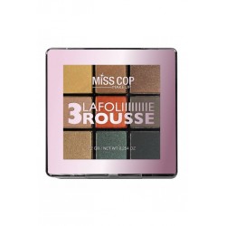 MISS COP - PALETTE DE 9 FARDS A PAUPIERES N°4 GRIS