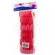 SIBEL -ROULEAUX VELCRO D36 ROUGE SIBEL X 12