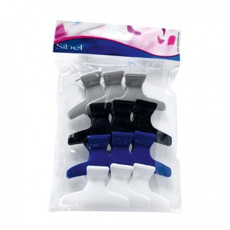 SIBEL - Pinces Crabes multicolores PM X 12