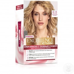EXCELLENCE L'ORÉAL PARIS – COLORATION – 8.13 BLOND GLACÉ