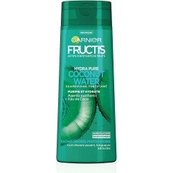x 2 Garnier Fructis Shampooings Fortifiant Hydra Pure Coconut Water ( 2 x 250 ML )