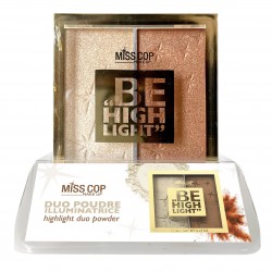 Miss cop PALETTE ILLUMINATEUR DUO - BE HIGHLIGHT