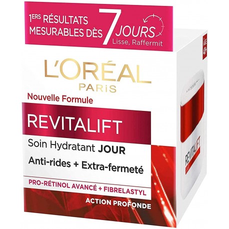 L'Oréal Paris - Revitalift - Soin Anti-Âge Hydratant & Raffermissant - Crème de Jour Anti-Rides - 50 ml