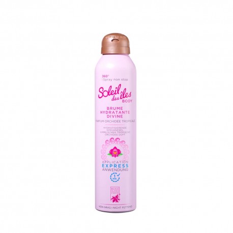 SOLEIL DES ÎLES Brume hydratante divine – Parfum Orchidée Tropicale - 200 ml