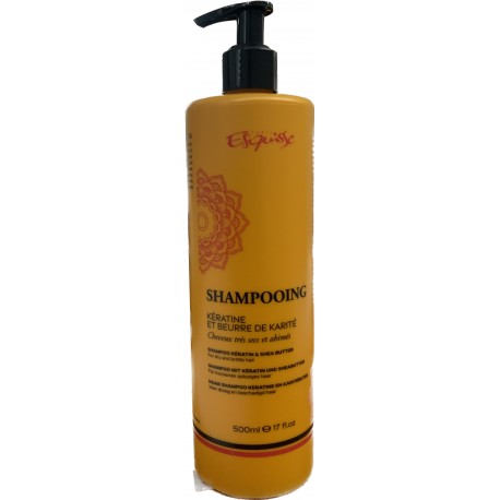 Shampoing ESQUISSE  Huile précieuse, kératine et huile de coco - 500 ml