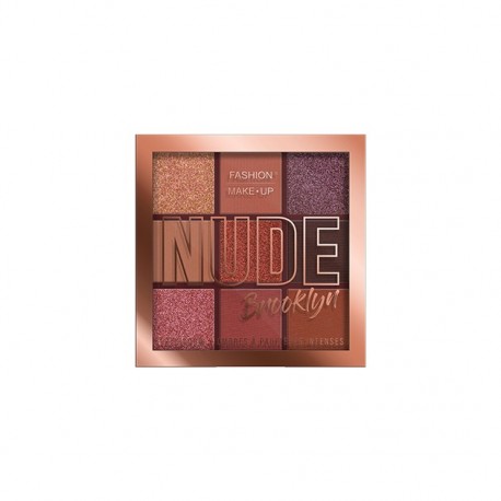 Fashion Make -up PALETTE OMBRE À PAUPIÈRES 'NUDE' BROOKLYN