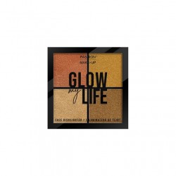Fashion make-uop PALETTE ILLUMINATEURS 'GLOW MY LIFE' - 01 GOLD