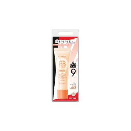 Rimmel BB Cream 9 In 1 Skin Perfecting Radiance Make Up SPF 20 30ml - VERY LIGHT