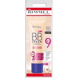 RIMMEL BB Crème radiance 9 en 1 SPF 20 - 000 very light / très clair 30 ml