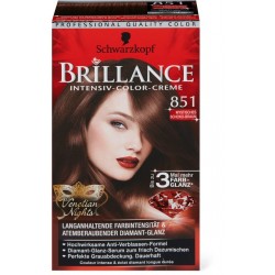 Coloration Brillance – Schwarzkopf brun chocolat mystère N°851