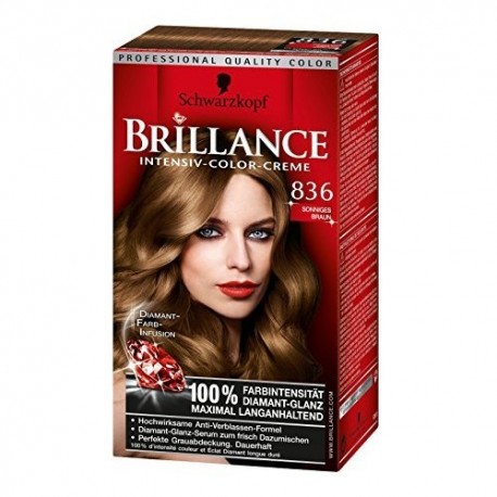 Coloration Brillance – Schwarzkopf brun ensoleillé N°836
