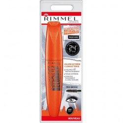 RIMMEL LONDON Scandaleyes Reloaded Mascara 001 BLACK -12 ML