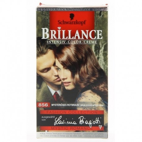Coloration Brillance – Schwarzkopf châtain cuivré N°856