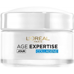 L'Oréal Paris - Crème de Jour Anti-Âge - Soin Hydratant  en Collagène  - À partir de 35 ans - Age Expertise Anti-Rides - 50 ml