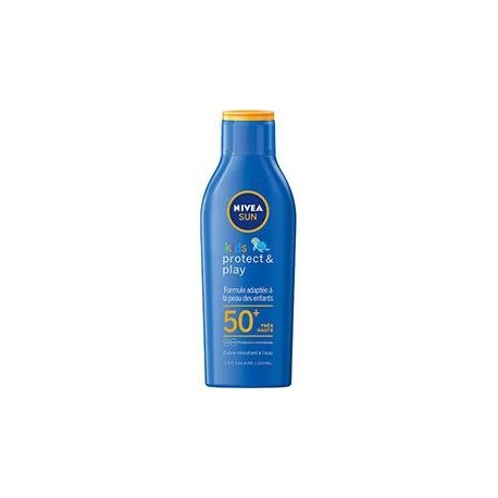 NIVEA Sun - Lait protection solaire enfant Protect & Play FPS 50+   200 ML