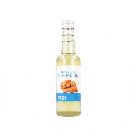 Yari Huile d'amande douce 100 % naturelle pour le corps et les cheveux 250 ml