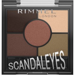 Rimmel Glam'Eyes - Palette Ombre à Paupières - N° 22 Brixton Brown 3,8 gr