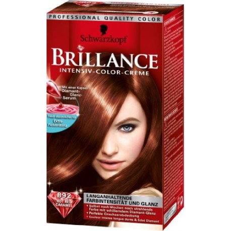 Coloration Brillance – Schwarzkopf rouge caramel N°892