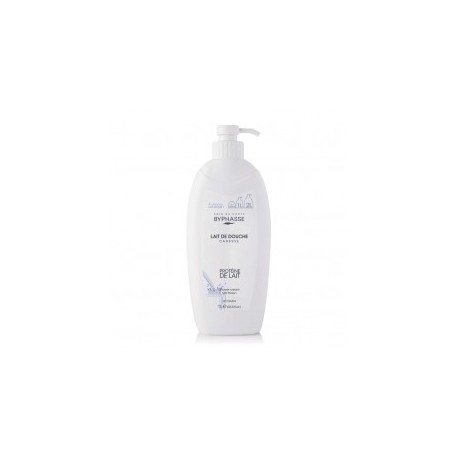 X 2  BYPHASSE Soin du corps - Lait de douche Caresse Protéine de lait -  2 X 1000 ML