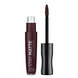 RIMMEL - Rouge à Lèvres Stay Matte Liquide - Fini mat - Waterproof et sans transfert - N° 870 DAWN HOT