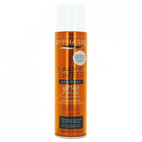 Laque cheveux Byphasse fixation extra forte