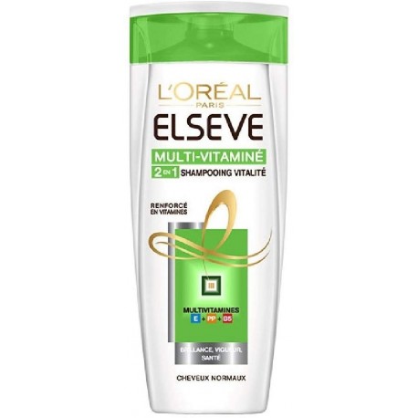 Shampoing Elseve Multi vitaminé 2 en 1 - L'Oréal
