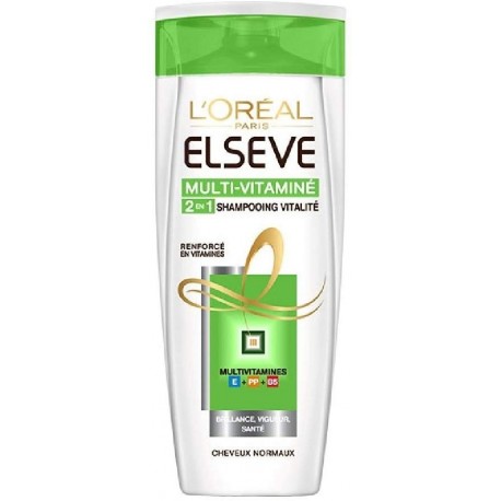 Shampoing Elseve Multi vitaminé 2 en 1 - L'Oréal