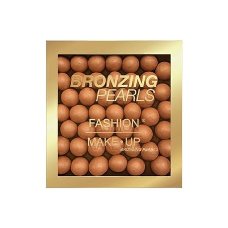 Fashion Make-Up- Perles Bronzantes N°01 Beige 14 g - Lot de 2