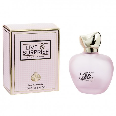 REAL TIME - Eau de Parfum  LIVE & SURPRISE WOMAN -  100 ml