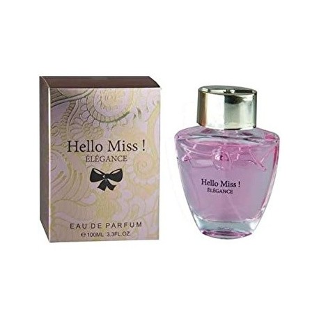 REAL TIME - Eau de parfum pour femme HELLO MISS ! ELEGANCE - 100 ml