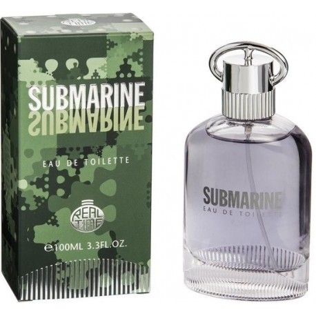 REAL TIME -  Eau de Toilette pour Homme SUBMARINE - 100 ml