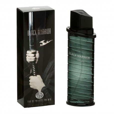 REAL TIME -  Eau de Toilette homme BLACK WARRIOR - 100ml