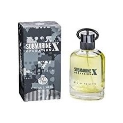 REAL TIME Eau de Toilette pour Homme  100ml SUBMARINE OPÉRATION X - 100 ml