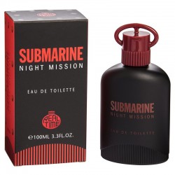REAL TIME Eau de Toilette pour Homme   SUBMARINE NIGHT MISSION - 100 ml