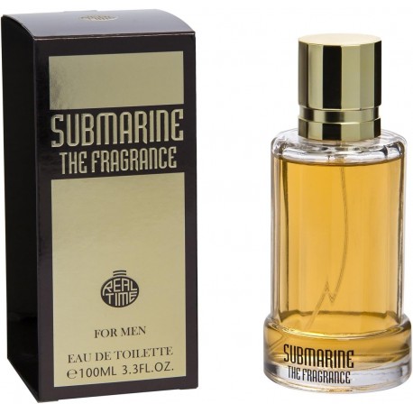 REAL TIME - Eau de parfum  SUBMARINE THE FRAGRANCE  pour homme - 100 ml