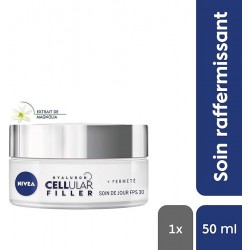 NIVEA Hyaluron Cellular Filler Soin de jour +Fermeté FPS30 (1x50ml)