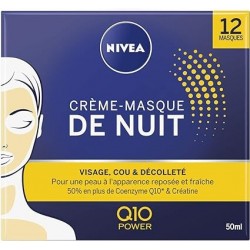 NIVEA Q10 Power Crème-Masque de Nuit (1 x 50 ml),