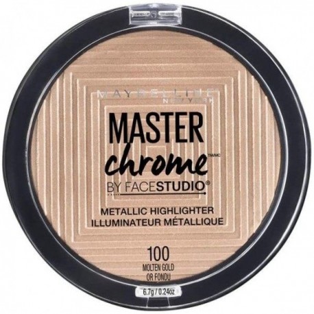 GEMEY MAYBELLINE New York Enlumineur Master Chrome Metal 100 Molten Gold
