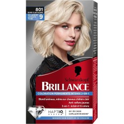 Coloration Brillance – Schwarzkopf Blond Clair Polaire  N°801