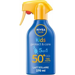 NIVEA SUN Kids - Pistolet solaire Protect & Hydrate Enfants FPS 50+ (1 x 270 ml),