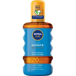 NIVEA Huile Solaire Protect & Bronze Spray FPS 20 200 ml