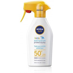 NIVÉA SUN KIDS & BABIES - Pistolet Solaire - Sensitive Protect FPS 50+  - 270 ml
