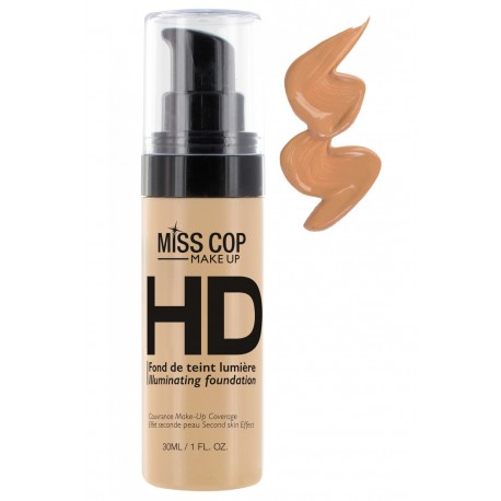 Fond de teint lumière HD Miss cop N°03 Beige