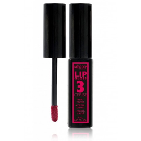 LIP Gloss Miss Cop N°03 Cerise