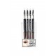 Crayon Correcteur Sourcils + Brosse Miss Cop N°02 Taupe