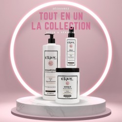 ESQUIS'hair+  Kit Complet - Gamme Botox et Kératine (2 x 1000ML et 1x 200 ML)
