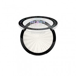 Fashion Make-Up - Poudre illuminatrice /Highlighter 'READY TO GLOW'- N°2 Pearl White