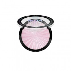 Fashion Make-Up - Poudre illuminatrice /Highlighter 'READY TO GLOW'- N°3 Pearl Pink