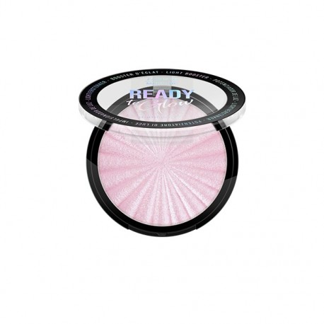 Fashion Make-Up - Poudre illuminatrice /Highlighter 'READY TO GLOW'- N°3 Pearl Pink
