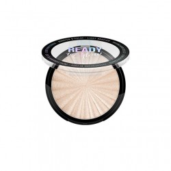 Fashion Make-Up - Poudre illuminatrice /Highlighter 'READY TO GLOW'- N°1 Champagne